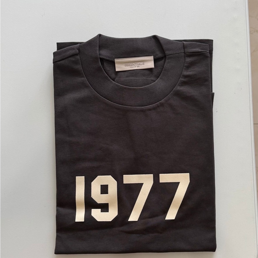 Fear of God Essentials Black 1977 Tee